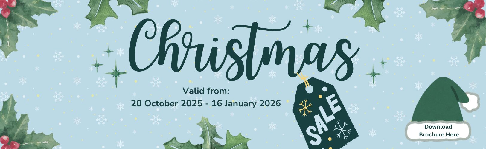 Juki HSM Christmas Banner